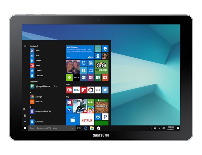 Samsung Galaxy Book SM-W620NZKBDBT SM-W620NZKBDBT image gallery 1
