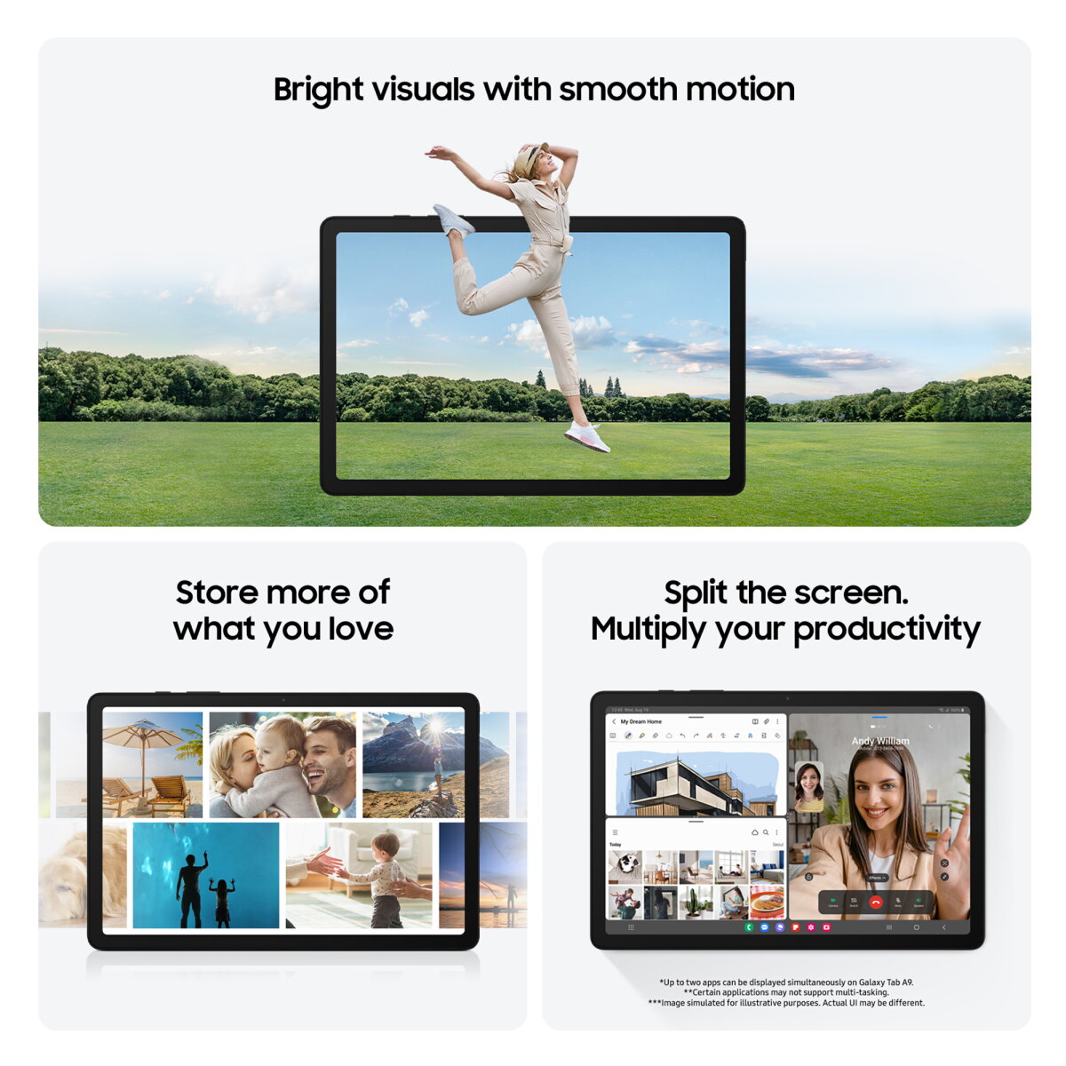 Samsung Galaxy Tab A9 SM-X110N SM-X110NDBEEUB image gallery 1